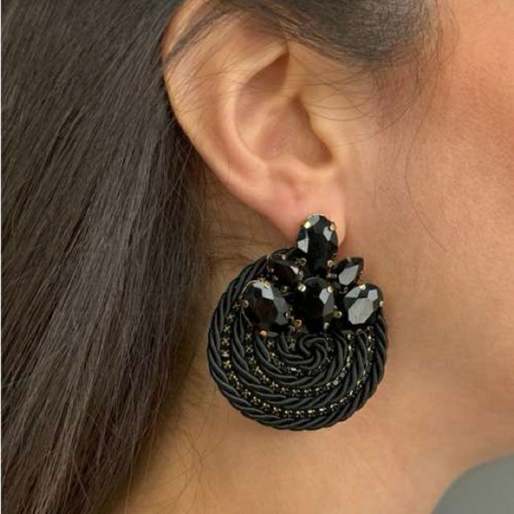 Boho stone earrings N1091